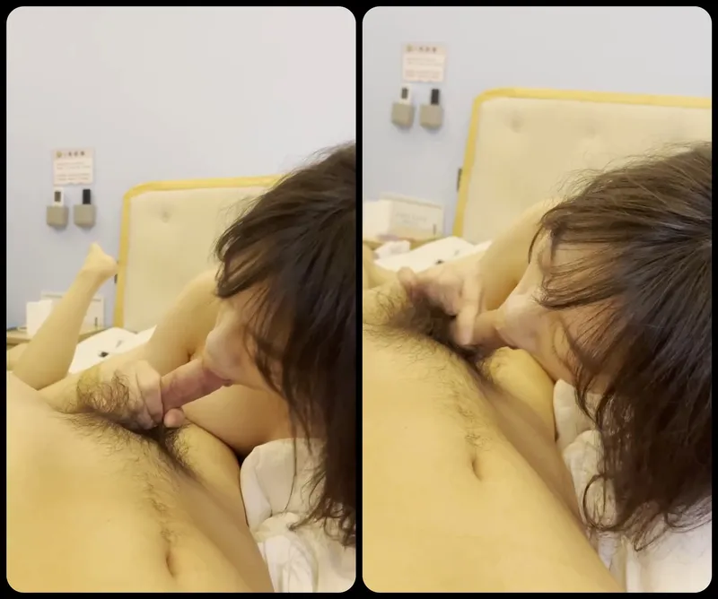 Em người yêu ngoan mút láp cây hàng bự của anh