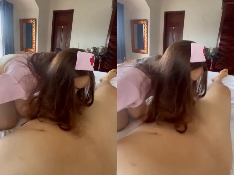 Nắc em ngành cosplay nhân viên bênh viện trong nhà nghỉ || p1